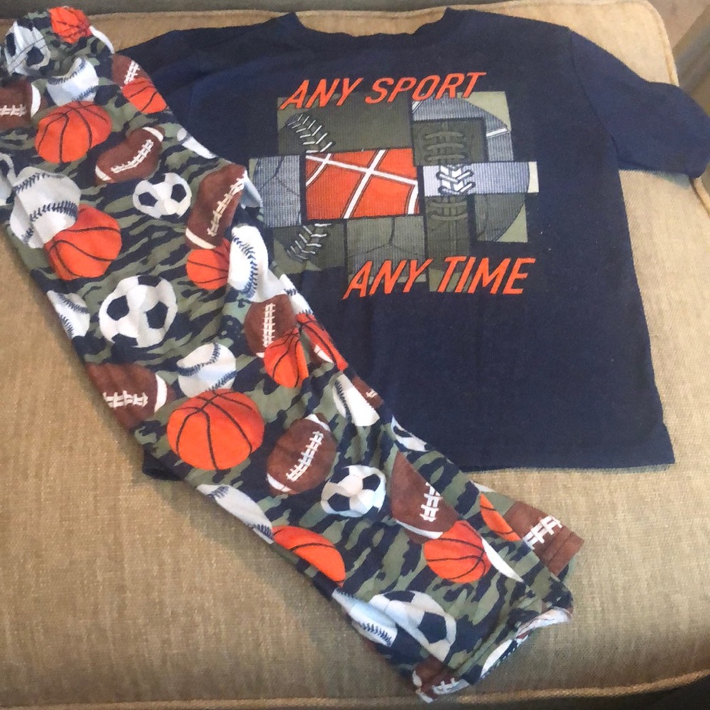 Children’s Place Short Sleeve Top and Pants Pajama Set
